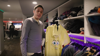 Pete Davidson's Basement Apartment Is a Man Cave Fit for a Teen Boy